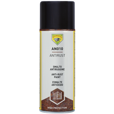 AN010 ANTIRUST RAL 9005 NERO BRILL.